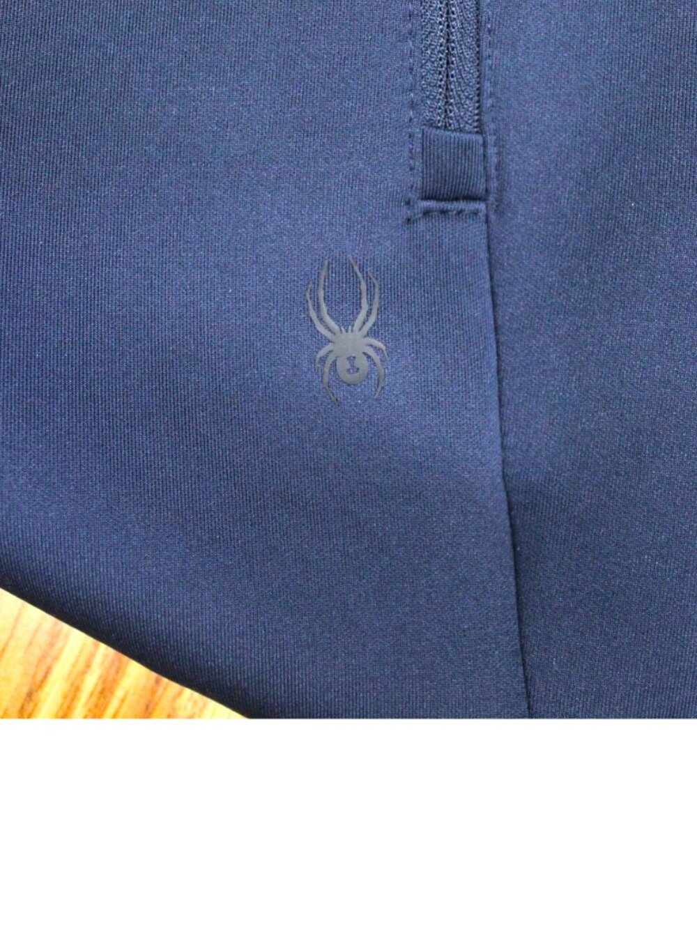 SPYDER PROW-B JOGGERS POLY/SPANDEX PANTS NAVY BLUE Sz SMALL, S - Picture 2 of 6